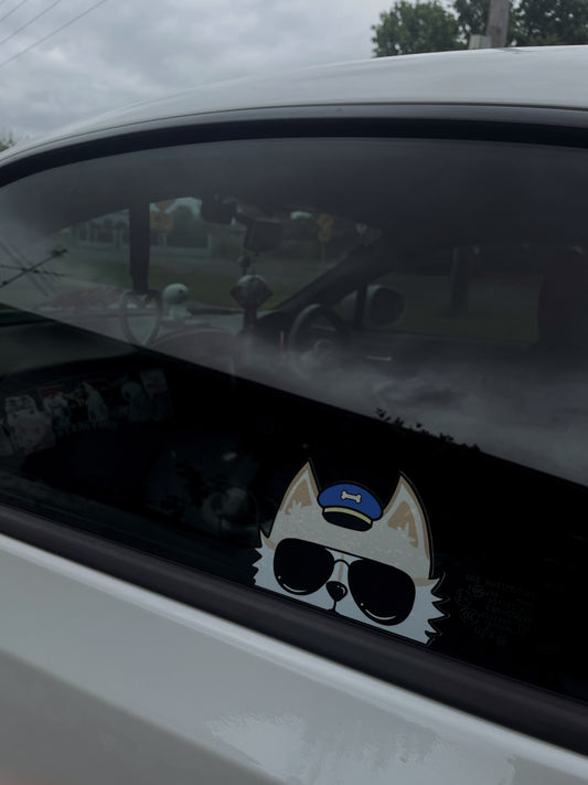 INP. JILLY BEAN PEEKER STICKER