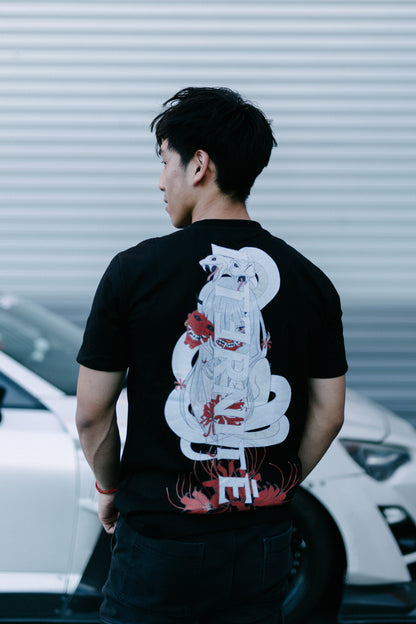 HEBI AKUMA TEE - Black