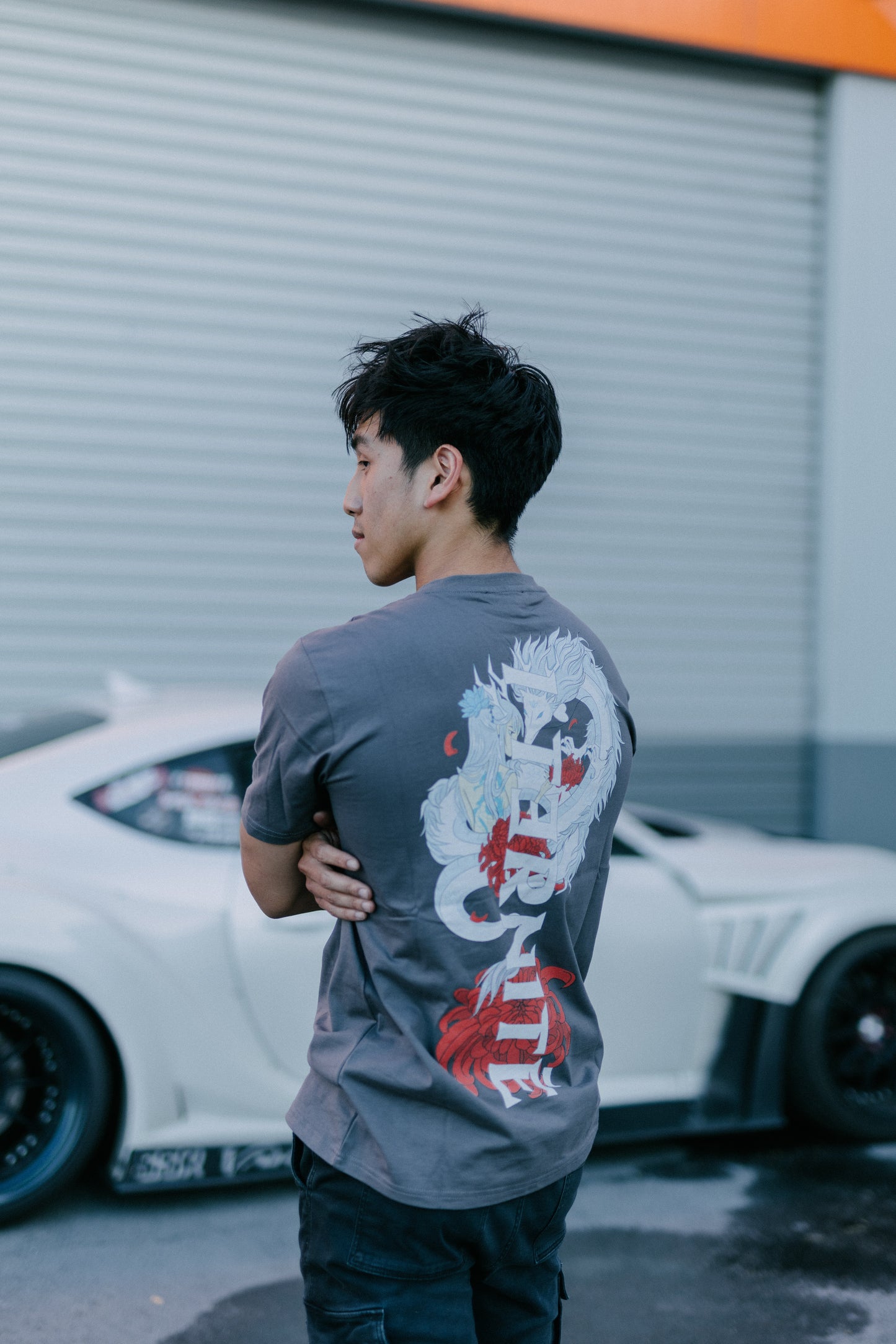 RYUJIN TEE - Dark Grey