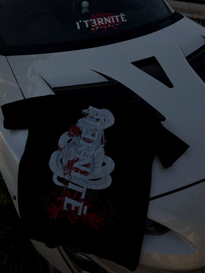 HEBI AKUMA TEE - Black