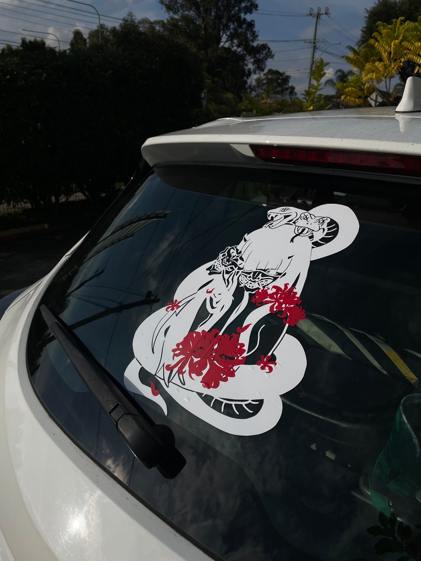 HEBI AKUMA WINDOW STICKER