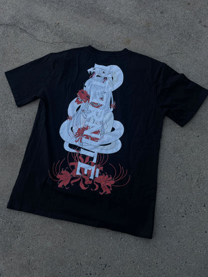 HEBI AKUMA TEE - Black