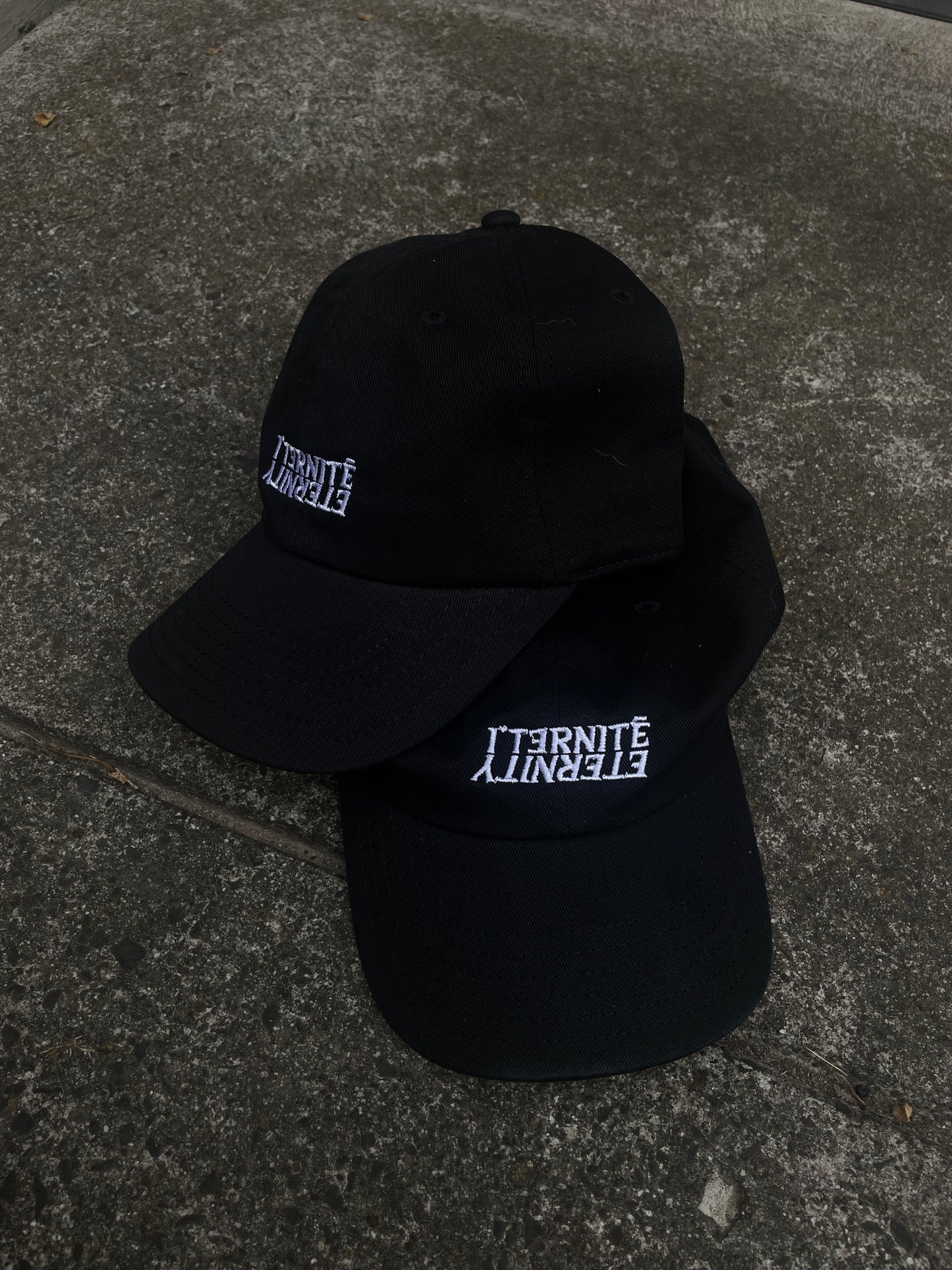 ITERNITE DAD CAP - Black