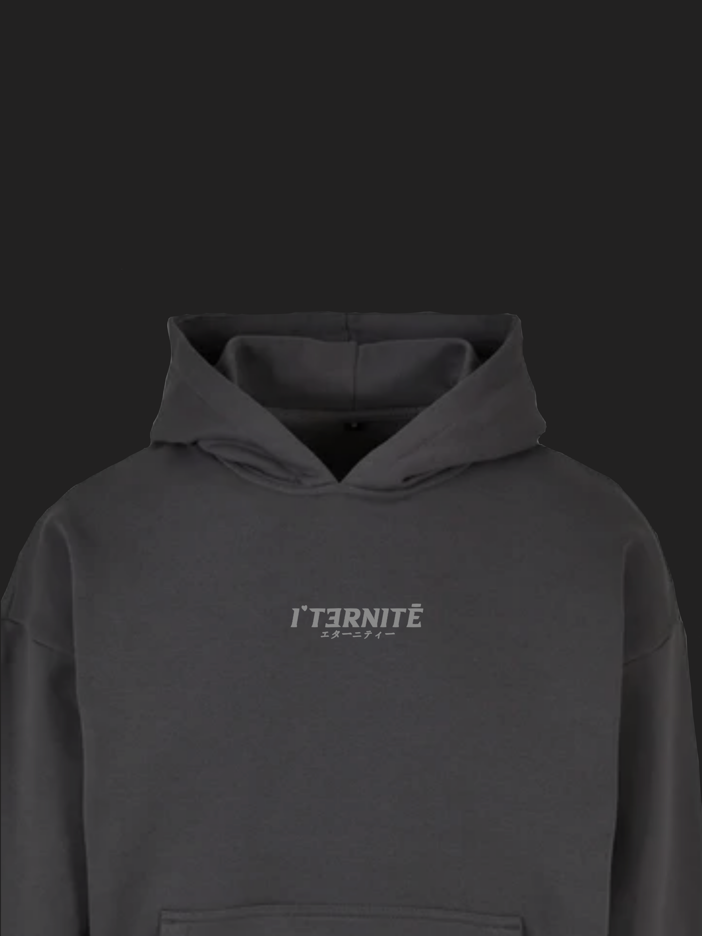 BUILDS CHARACTER HOODIE - Charcoal