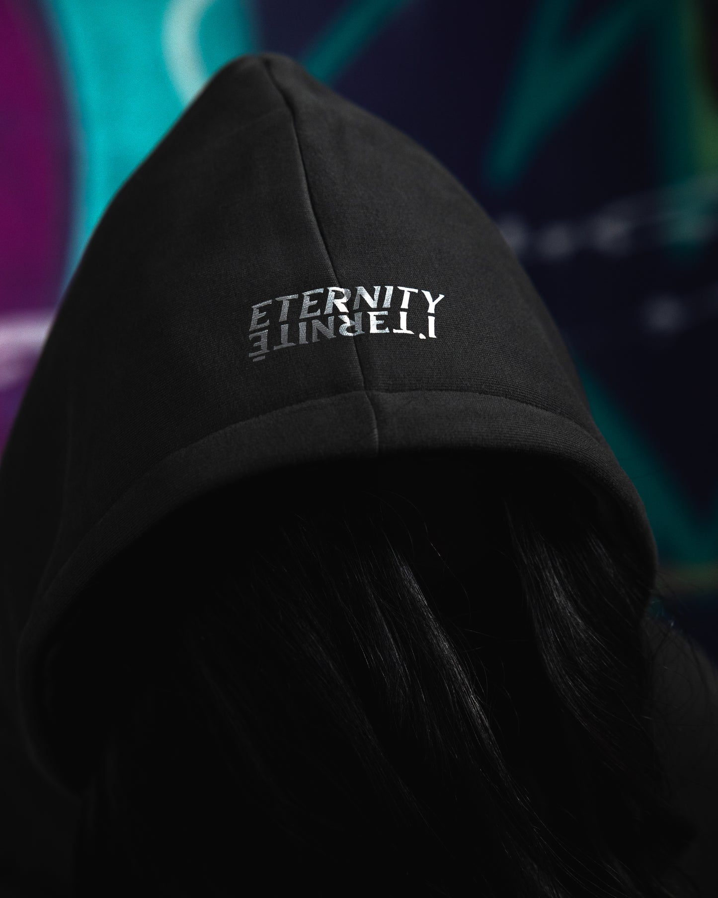 HIDDEN MESSAGE REFLECTIVE HOODIE