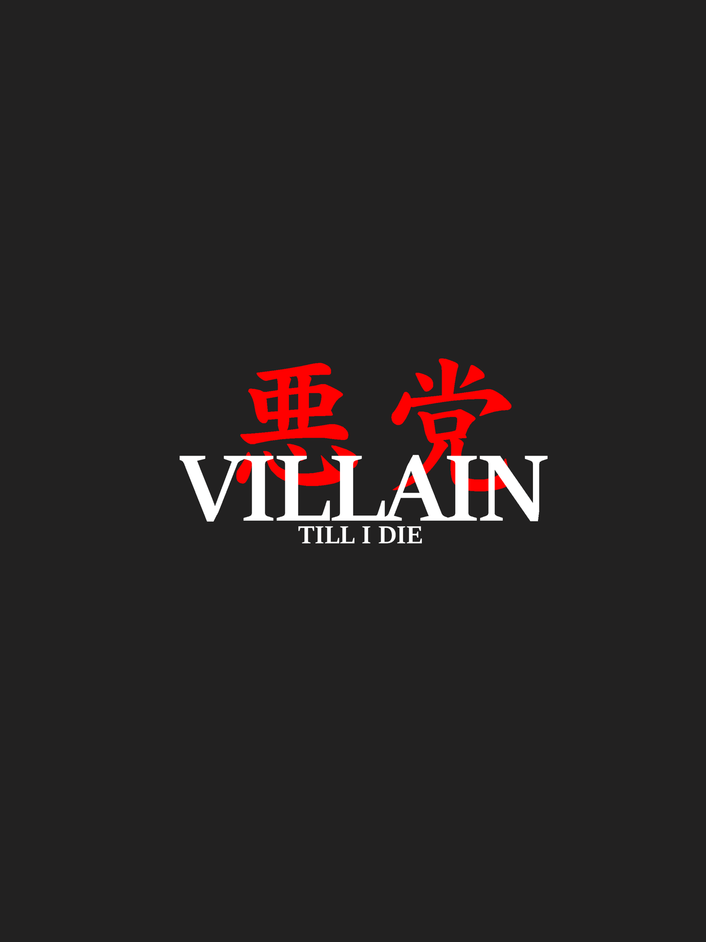 VILLAIN DIECUT